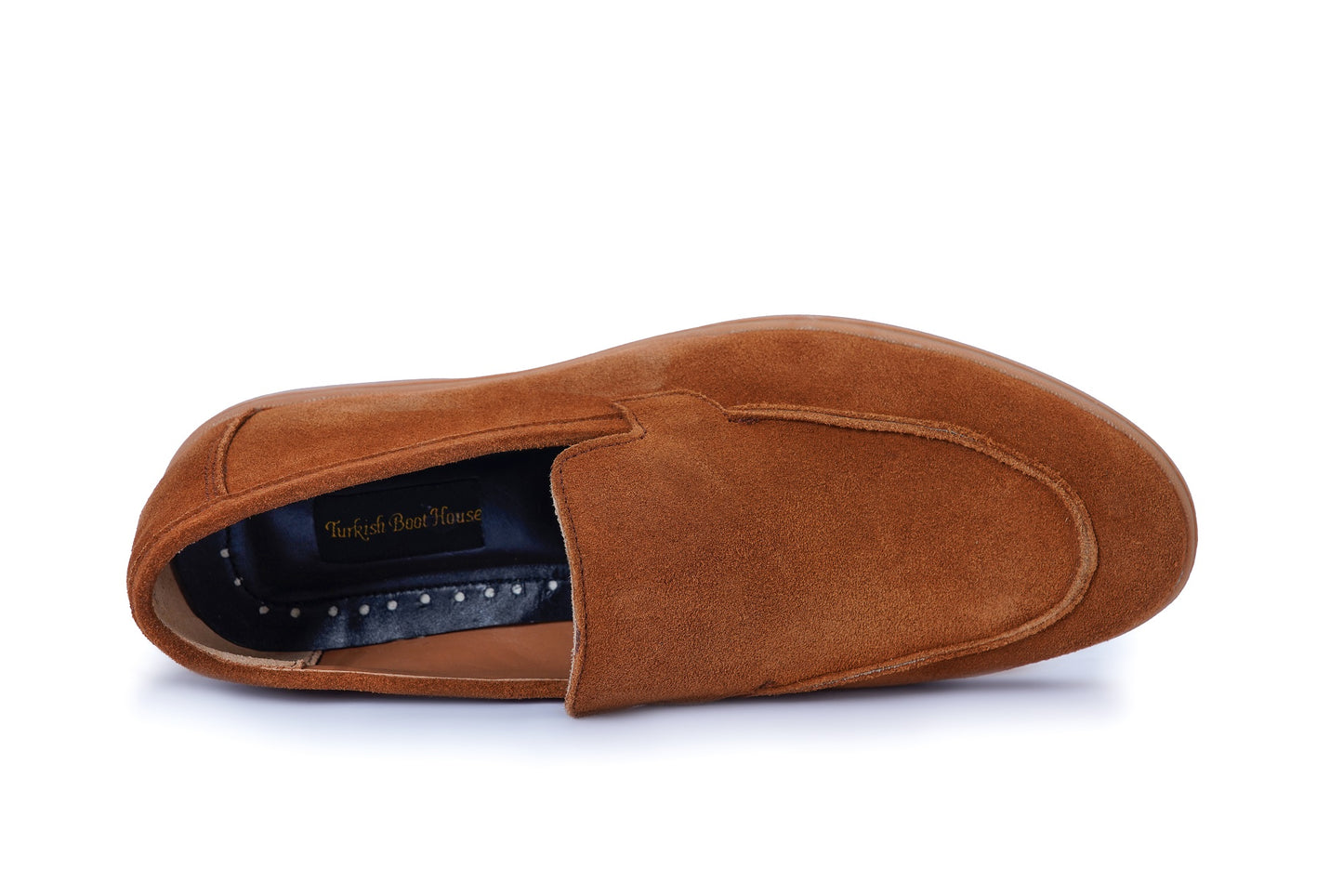 Classic Tan Suede Slip-On Loafers SD-01
