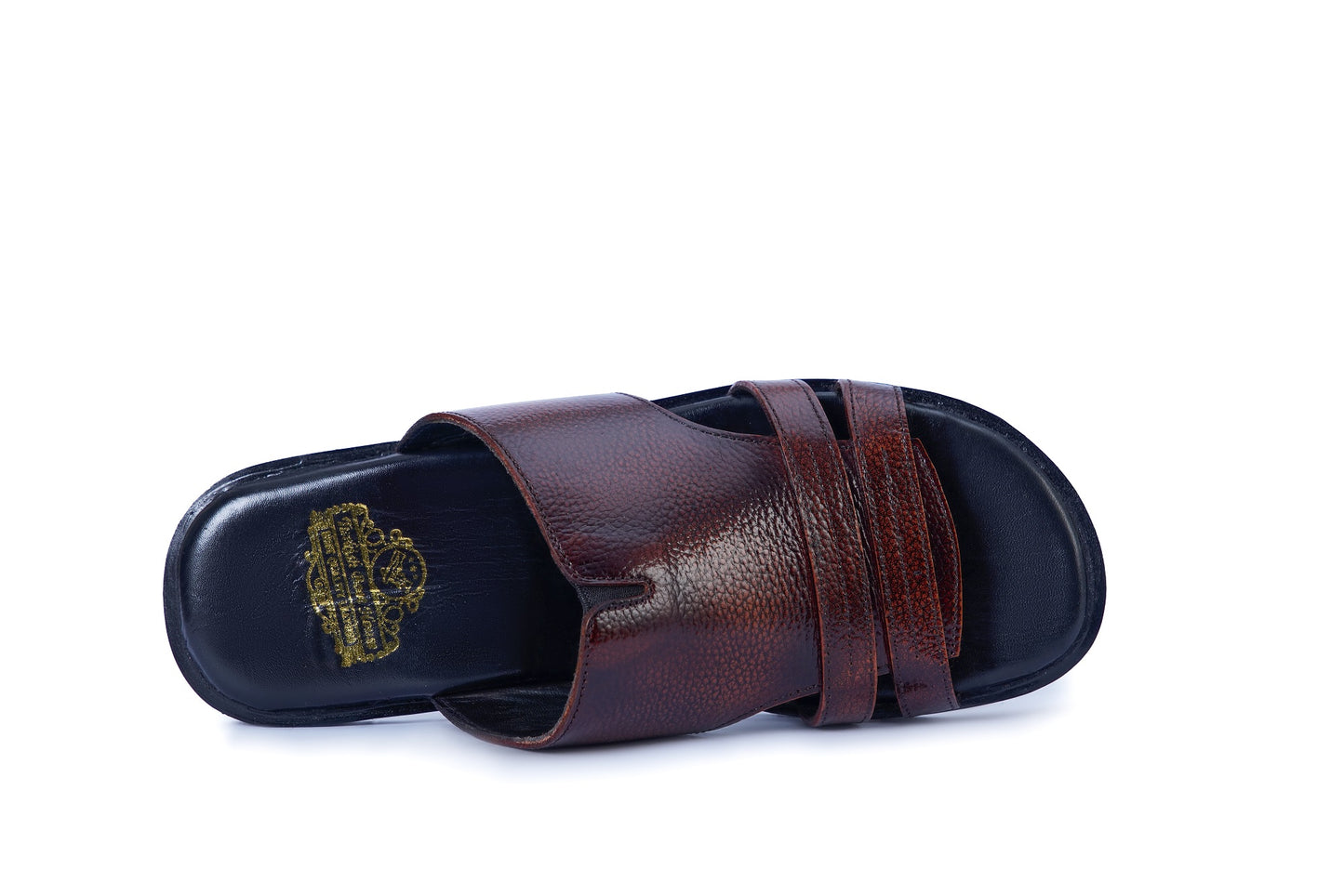 Men’s Brown Leather Slip-On Formal Loafers