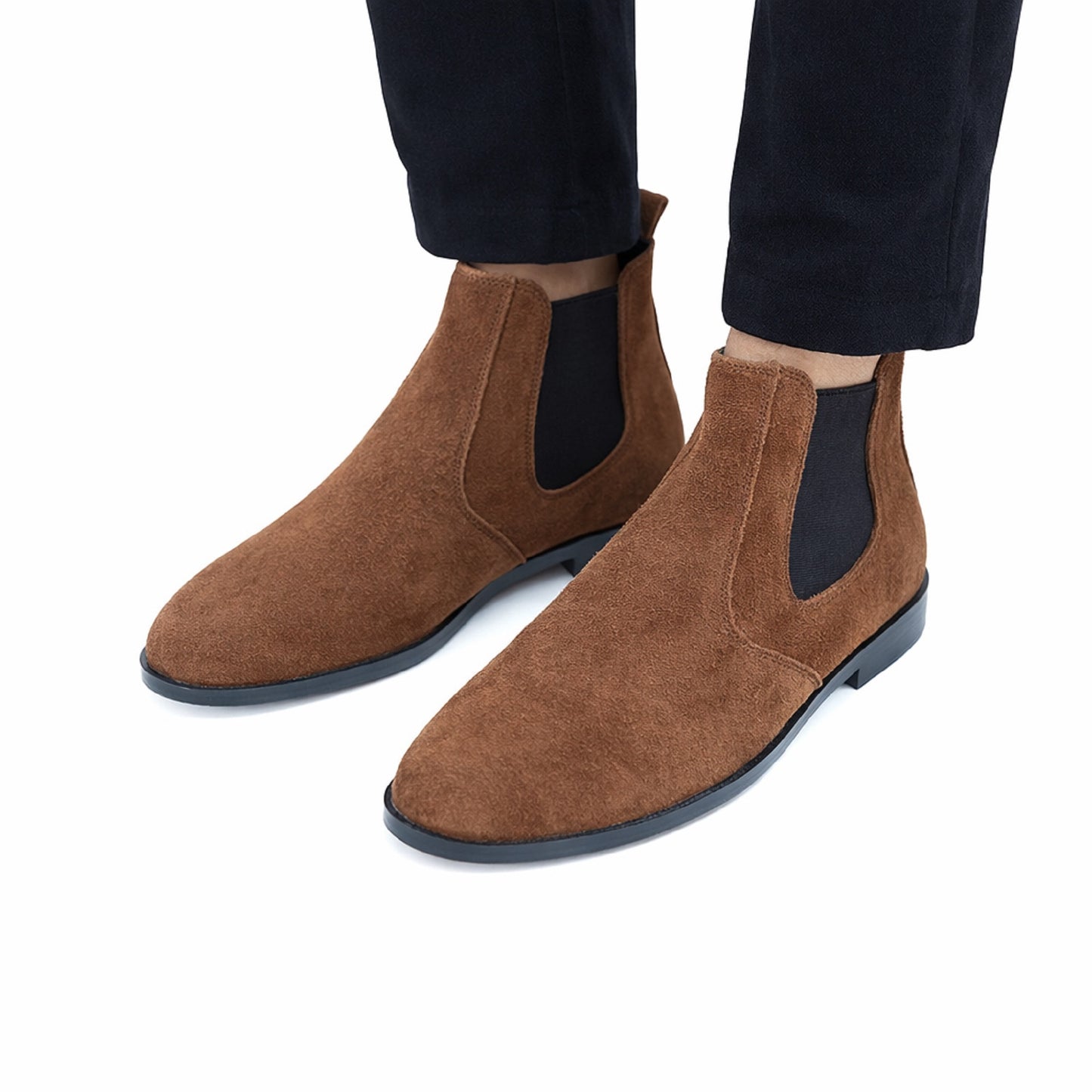 00080- Brown (Suede Chelsea)
