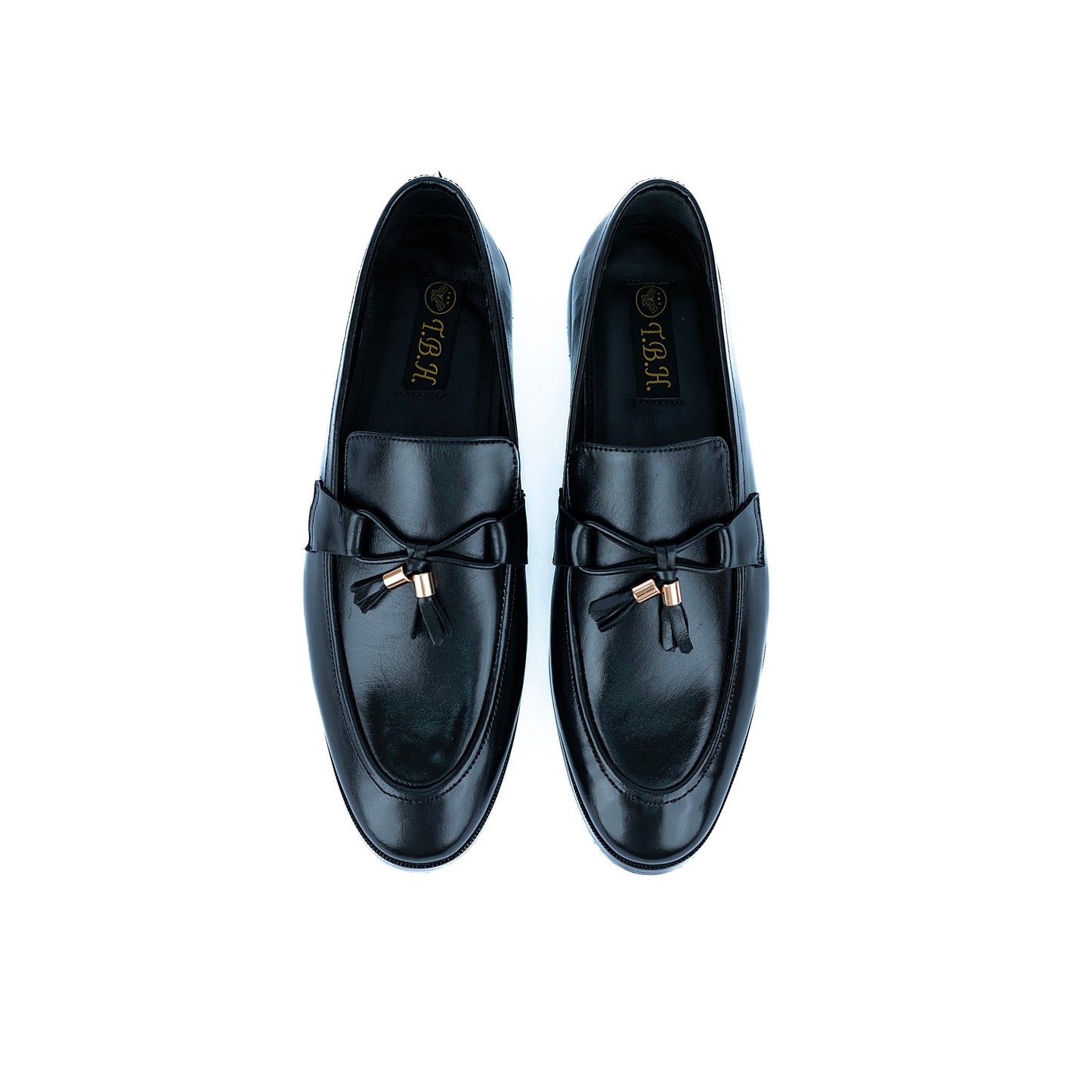 0009-Black (Tassel Loafers)