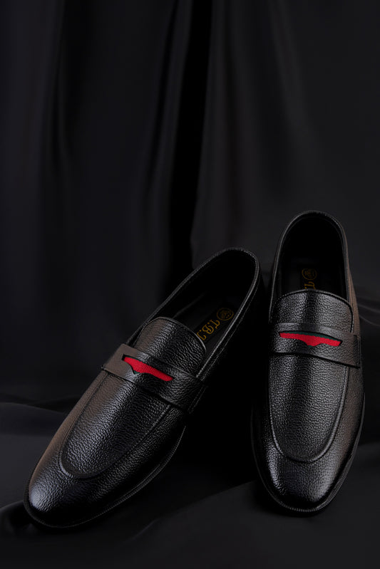 Turkish Boot House Leather Penny Loafer – Classic black L0007