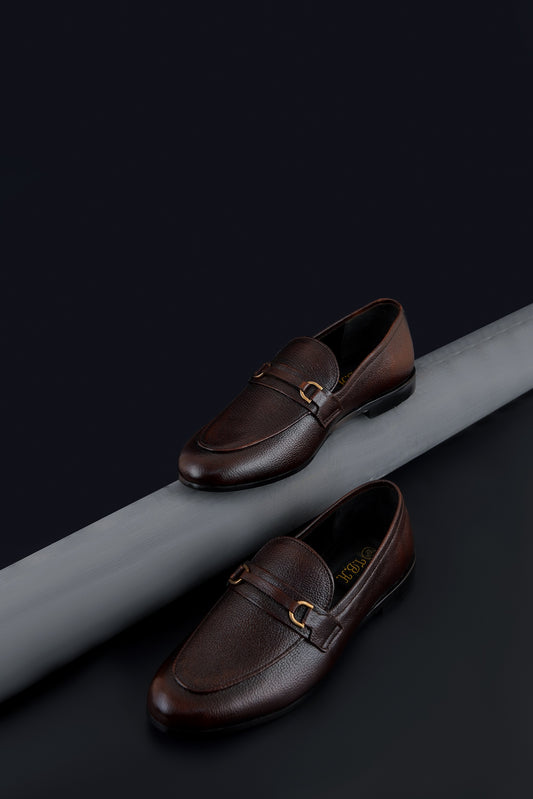 Brown Premium Leather Loafer – Royal Step L-0006