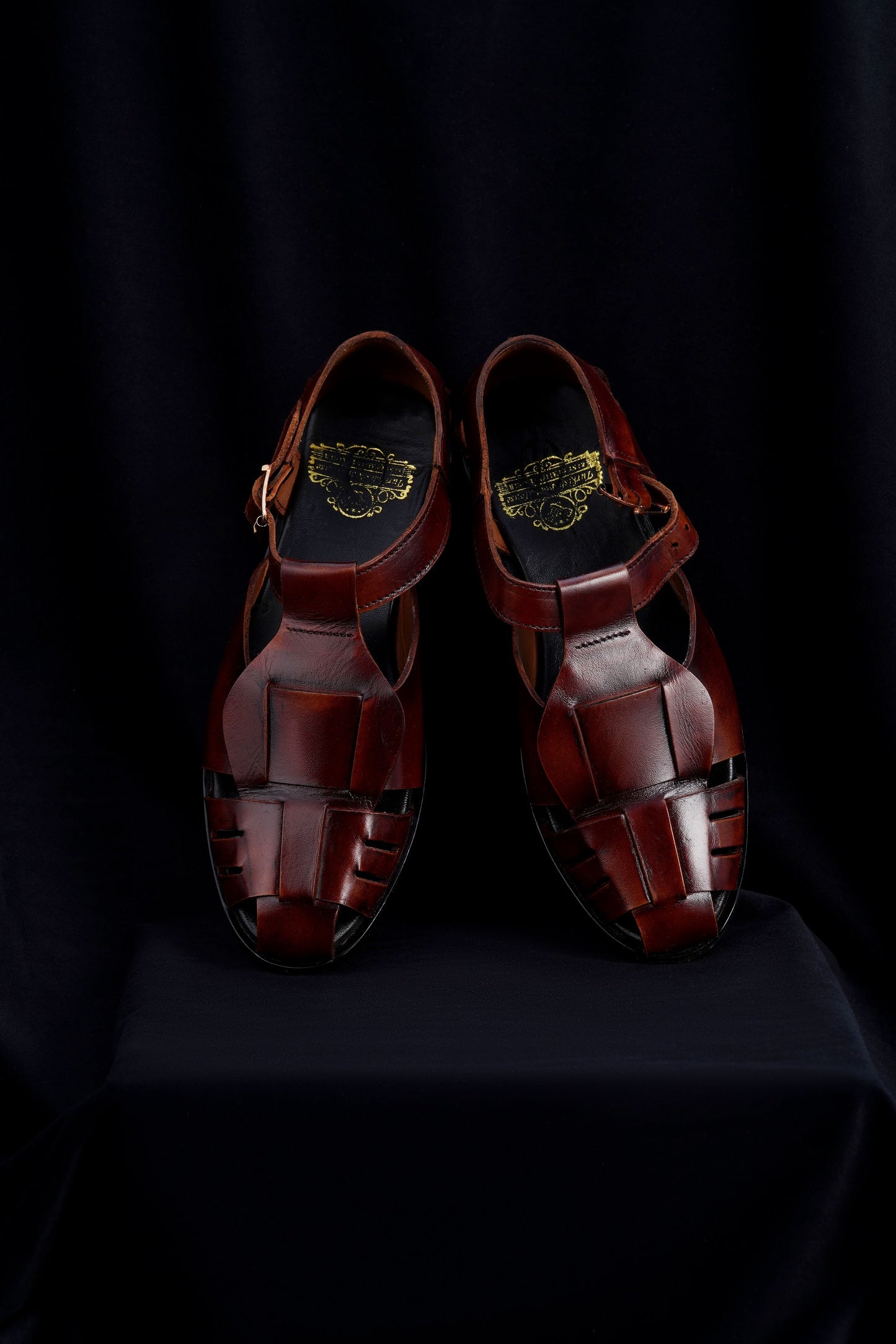 Men’s Premium Leather Buckle Sandal – Handcrafted Comfort Wear S-30