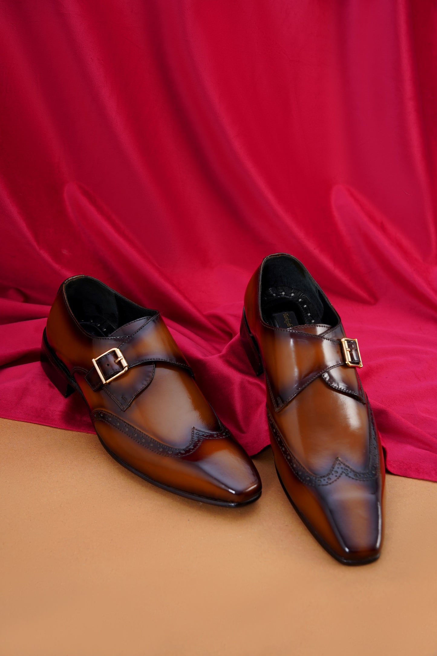 Men’s Brown Leather Tassel Loafers – Classic Formal Style