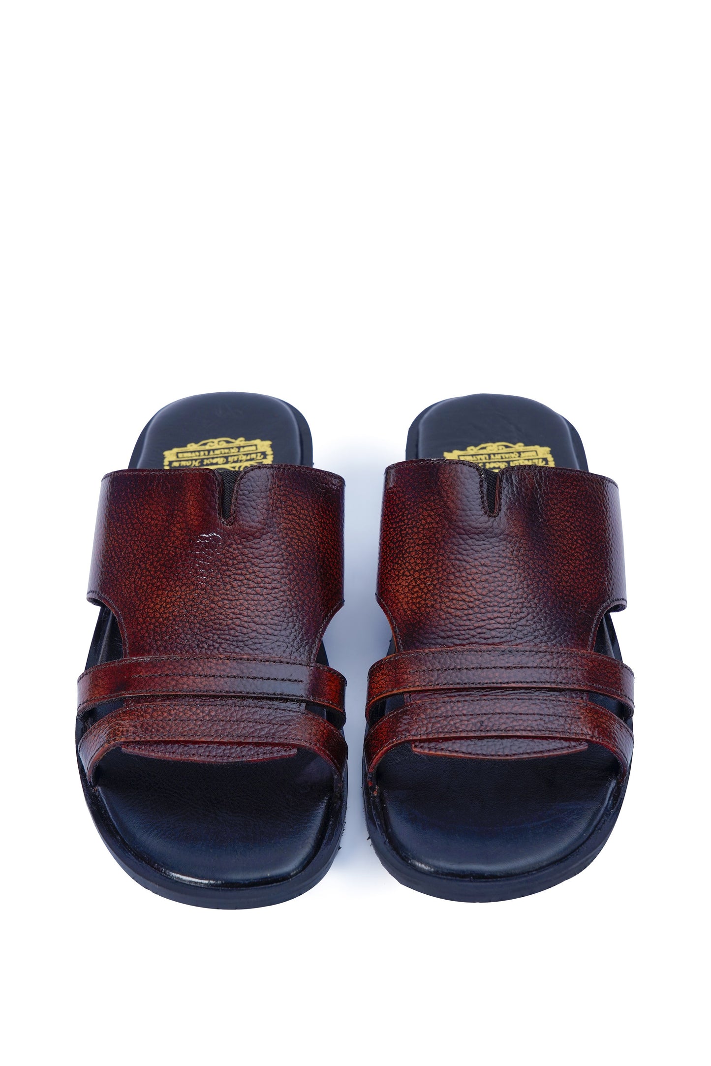 Men’s Brown Leather Slip-On Formal Loafers