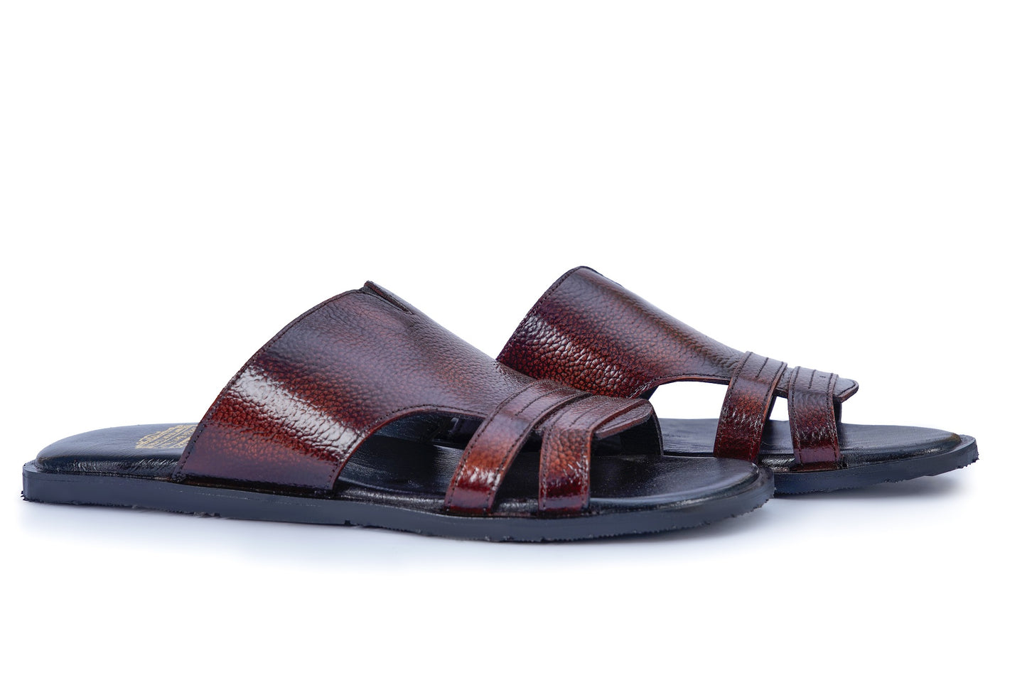 Men’s Brown Leather Slip-On Formal Loafers