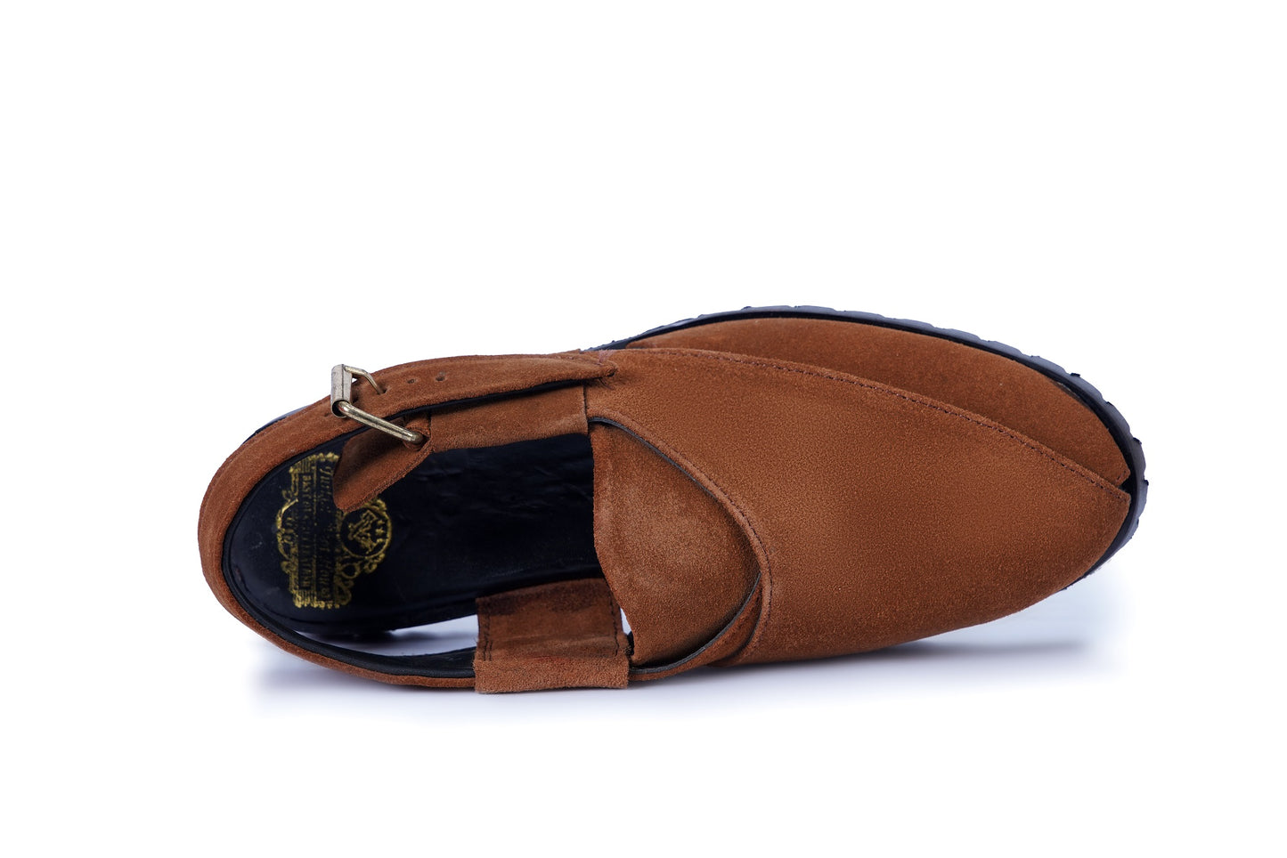 Men’s Classic Brown Leather Back-Strap Sandal – Comfortable Everyday Wear Psh-33