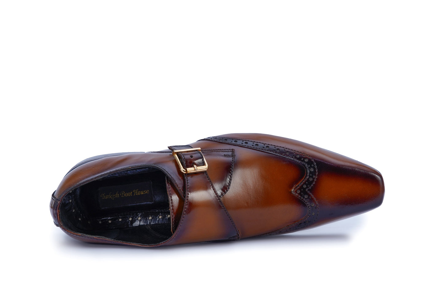 Men’s Brown Leather Tassel Loafers – Classic Formal Style